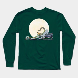 Alone with the moon Long Sleeve T-Shirt